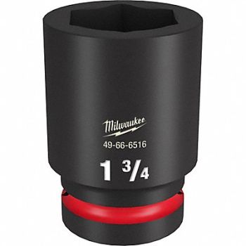 MILWAUKEE Deep Impact Socket Steel 1 3/4, 61DN13