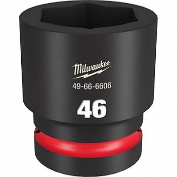 MILWAUKEE Standard Impact Socket Steel 46 mm, 61DN33