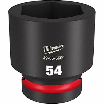 MILWAUKEE Standard Impact Socket Steel 54 mm, 61DN36