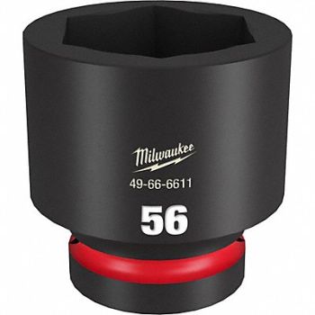 MILWAUKEE Standard Impact Socket Steel 56 mm, 61DN38