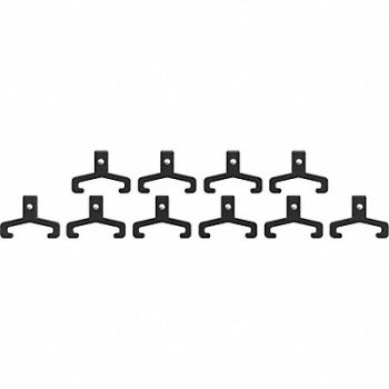 MILWAUKEE Socket Rail Clip Blk For Drive Size 1/4, 61DN79