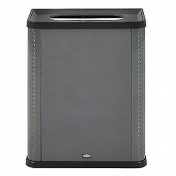RUBBERMAID COMMERCIAL PRODUCTS Trash Can 23 gal Capacity Open Top, 61DR08