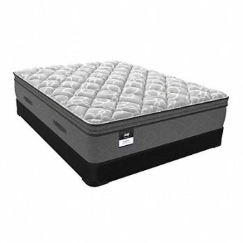 TEMPURPEDIC Mattress Hotel King Pillow Top 11-1/2 H, 796N39
