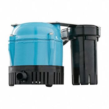 LITTLE GIANT Condensate Pump No Tank 1/150 hp 230V AC, 61DT03