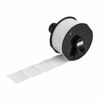 BRADY Precut Label RollWhite 3/4 H 1/2 W, 61DT14