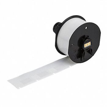 BRADY Precut Label Roll White Matte 1 H 1 W, 61DT17