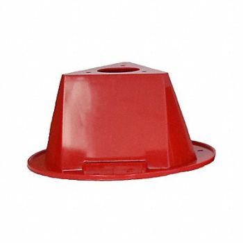 GRAINGER APPROVED Pallet Cones HDPE 8 9/10 in L Base, 61HH93