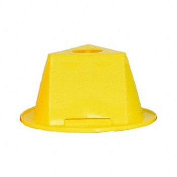GRAINGER APPROVED Pallet Cones HDPE 8 9/10 in L Base, 61HH94