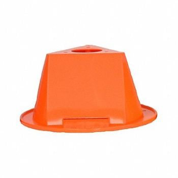 GRAINGER APPROVED Pallet Cones HDPE 8 9/10 in L Base, 61HH97