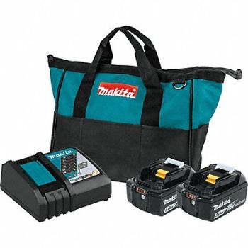 MAKITA Battery and Charger Kit 5Ah 18VDC, 61HJ33