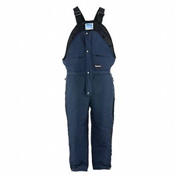 REFRIGIWEAR Bib Overall Chillbreaker Navy XS, 61HK88
