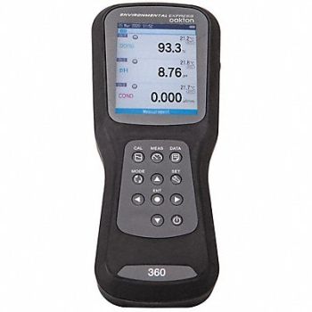 OAKTON Dual-channel Waterproof Meter, 61HY64