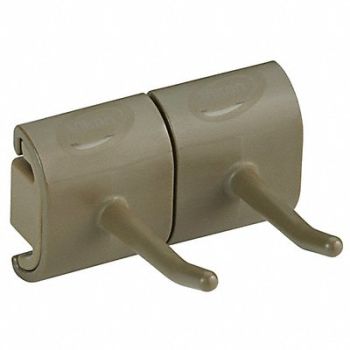 VIKAN Tool Wall Bracket 3 1/4 in L Brown, 61JA75