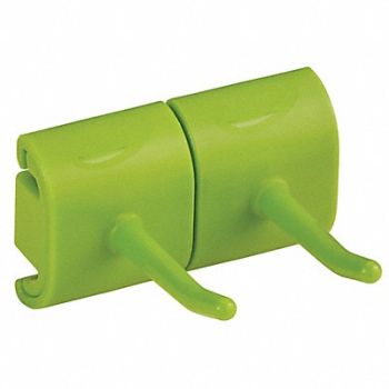 VIKAN Tool Wall Bracket 3 1/4 in L Lime, 61JA76