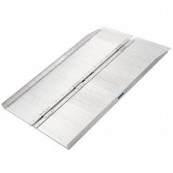 SILVER SPRING Wheelchair Ramp 600 lb Load Capacity, 61KD96