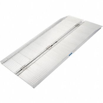 SILVER SPRING Wheelchair Ramp 600 lb Load Capacity, 61KD97