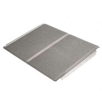 SILVER SPRING Solid Threshold Ramp 600 lb Load Cap., 61KE23