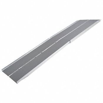 SILVER SPRING Multi-Fold Wheelchair Ramp 600 lb Cap., 61KE57