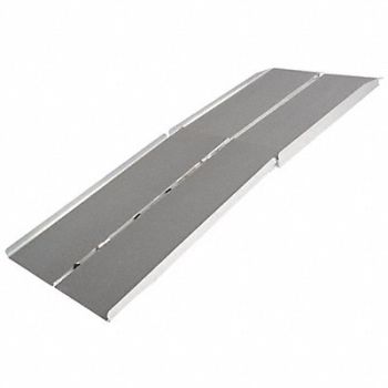 SILVER SPRING Multi-Fold Wheelchair Ramp 600 lb Cap., 61KE62