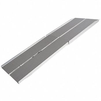 SILVER SPRING Multi-Fold Wheelchair Ramp 600 lb Cap., 61KE64