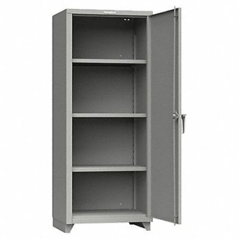 STRONG HOLD Strg Cab 75 x30 x24 DstGry 3Shlv, 61KG24