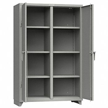 STRONG HOLD Strg Cab 75 x48 x24 DstGry 6Shlv, 61KG30
