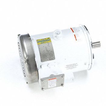 LEESON Washdown Motor 182TC Frame 230/460V, 61KJ25