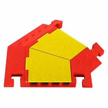 LINEBACKER Cable Protector 4 Channel 1-15/16 ft L, 61KK54