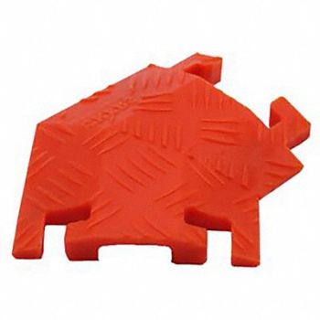 FASTLANE Cable Protector 1Channel 11-3/4 W Orange, 61KK96