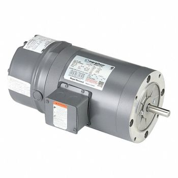 MARATHON MOTORS Brake Motor Three Phase 3/4 hp 1725 RPM, 61KN04