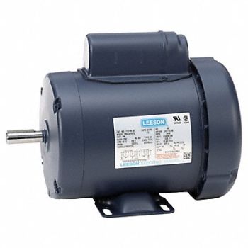LEESON Single Phase TEFC Motors 3/4 hp 3450 RPM, 61KN27