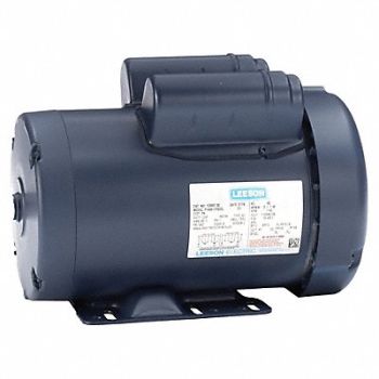 LEESON General Purpose Motor 2 hp 1740 RPM, 61KN30