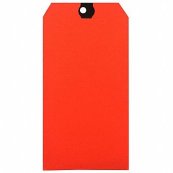 GRAINGER APPROVED Blank Shipping Tag Paper Orange PK1000, 61KU85