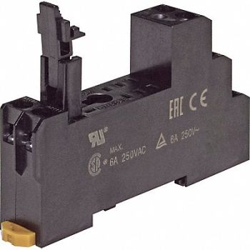 OMRON Relay Socket Square 8 Pins 5 A, 61LA30