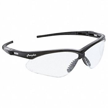MCR SAFETY Safety Glass Anti-Fog Cord Half Frame, 61LA78