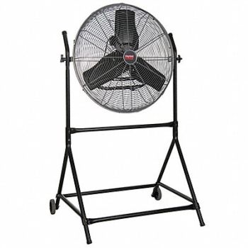 DAYTON Mobile Floor Fan 1500/1300/1100 RPM, 61LD83