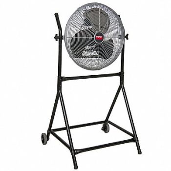 DAYTON Mobile Floor Fan 1500/1300/1100 RPM, 61LD84