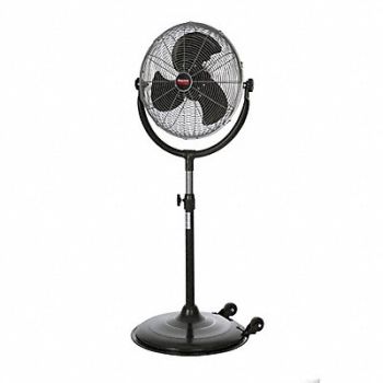 DAYTON Pedestal Fan 1500/1400/1200 RPM, 61LD85