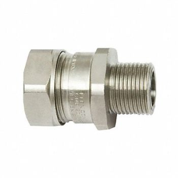 CALBRITE Conduit Fitting SS Trade Size 2in, 61LU38