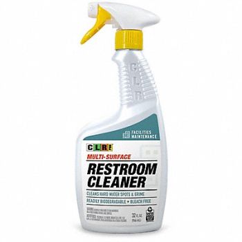 CLR PRO Bathroom Cleaner 32 oz Trigger Spray Bot, 61LV20