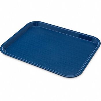 CARLISLE Cafeteria Tray Blue 15 lb Cap., 61LV81