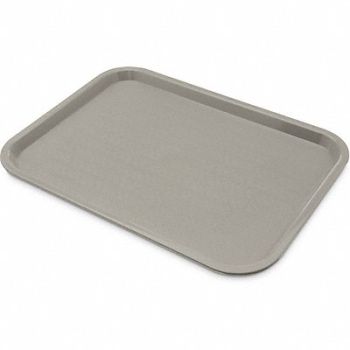 CARLISLE Cafeteria Tray Gray 15 lb Cap., 61LV84