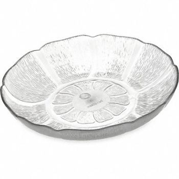 CARLISLE Salad Plate 7 15/16 in Clear, 61LV96