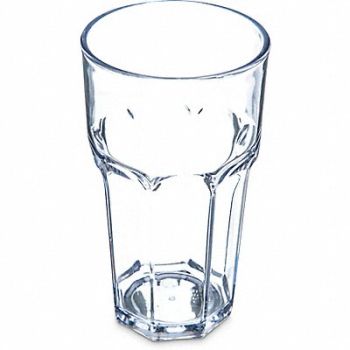 CARLISLE Tumbler Clear 20 1/2 fl oz Cap., 61LV98