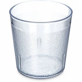 CARLISLE Tumbler Clear 10 3/5 fl oz Cap., 61LW11