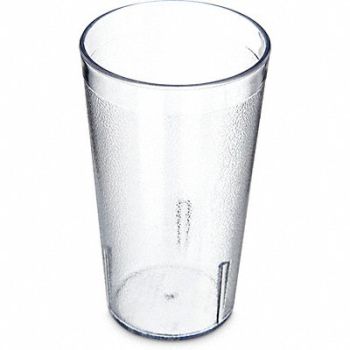 CARLISLE Tumbler Clear 13 2/5 fl oz Cap., 61LW20