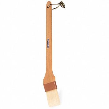 CARLISLE Angled Boar Bristle Basting Brush 2 in, 61LW29