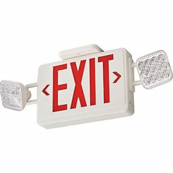 LITHONIA LIGHTING Emrg Lt/ExCmb Thrmp Nck-Mtl Hydr LED 1W, 61MP24