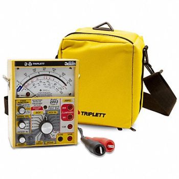 TRIPLETT Analog Railroad Tester, 61NZ65