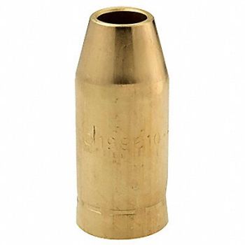 MILLER ELECTRIC MILLER Brass Tapered MIG Weld Nozzle, 61TC56
